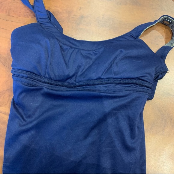 City Studio Small Blue Shimmery Dress - Picture 7 of 11